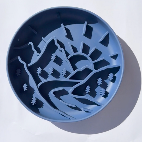 Sun Shine Slow Feeder – Navy Blue