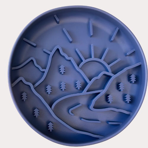 Sun Shine Slow Feeder – Navy Blue