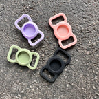 Apple AirTag Holder for Dogs & Cats – Soft Silicone Pet Tracker Case