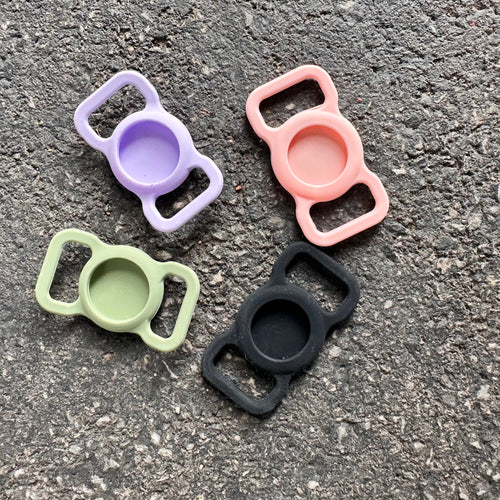 Apple AirTag Holder for Dogs & Cats – Soft Silicone Pet Tracker Case