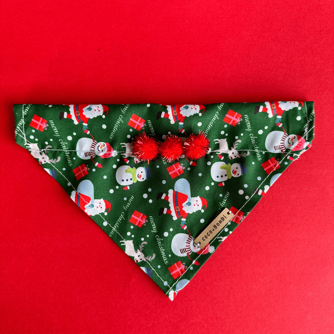 Snowman Christmas Collar Bandana