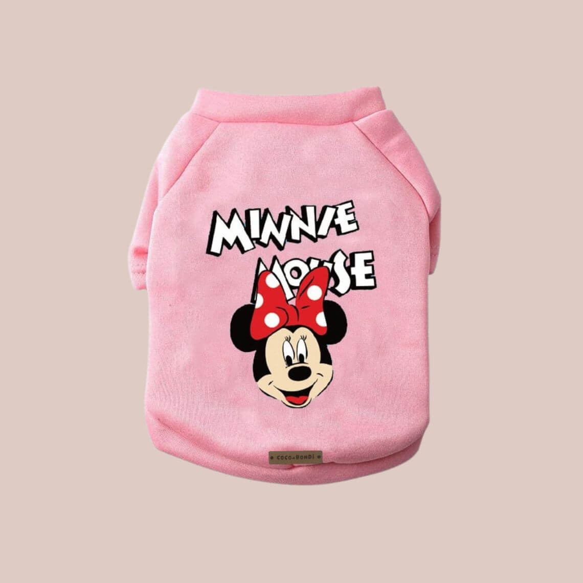 Cotton Dog Disney Hoodie - Rose