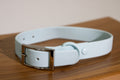 Sky Blue Waterproof Dog Collar – Lightweight, Adjustable & Easy to Clean