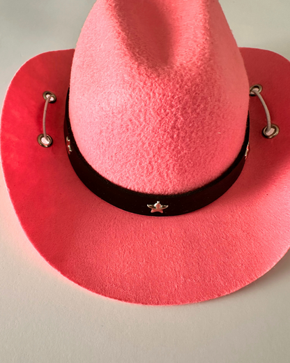 Pink Dog Cowboy Hat