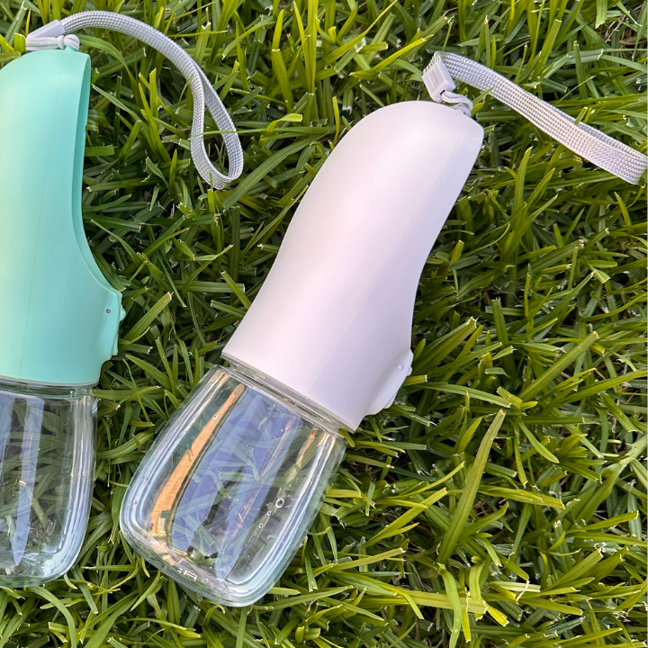 Portable Pet Water Bottle - White Colour