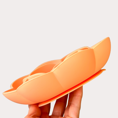 Pet Flower Slow Feeder – Peach Colour