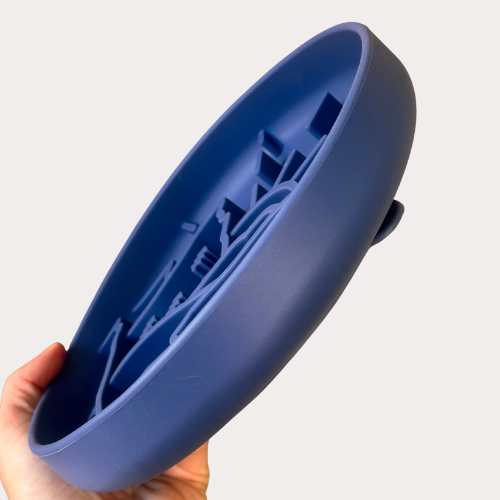 Sun Shine Slow Feeder – Navy Blue