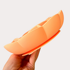 Pet Flower Slow Feeder – Peach Colour