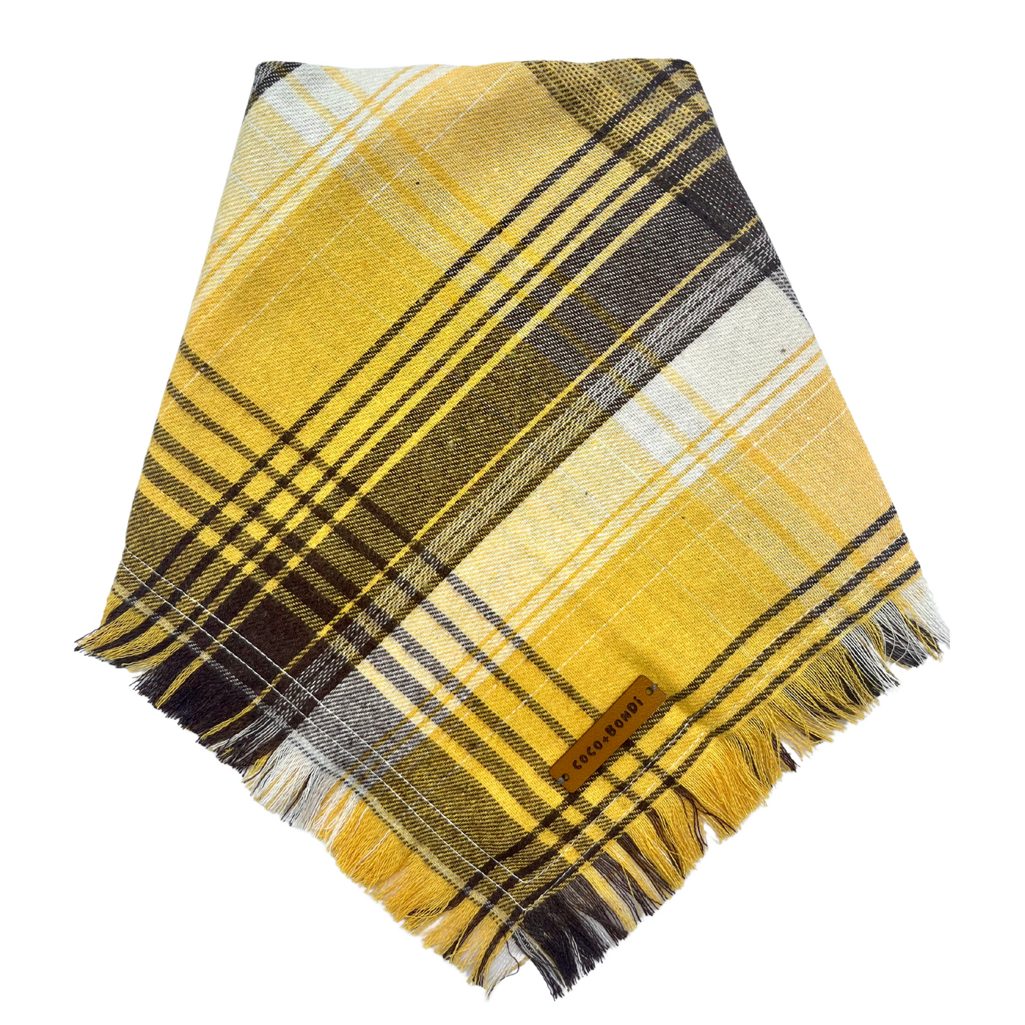 BOHO YELLOW BANDANA