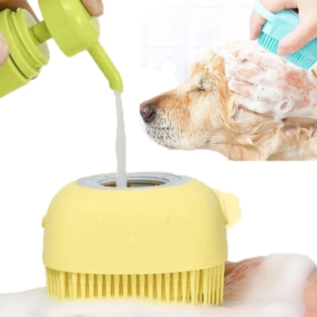 Paw Heart Bath Brush